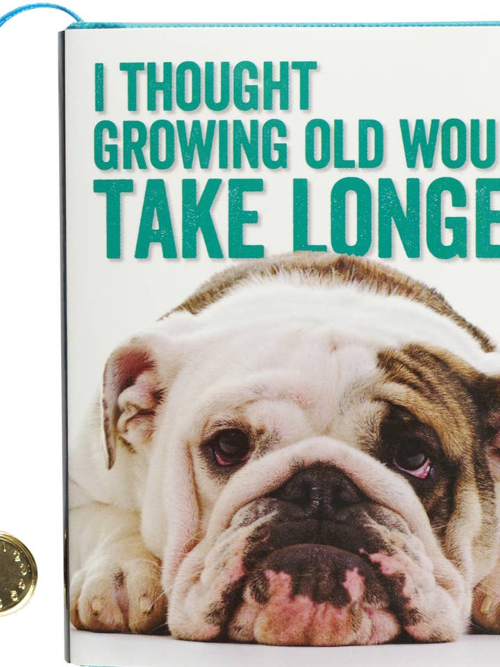 I Thought Growing Old Would Take Longer Everyday Mini Book for wholesale by Peter Pauper Press