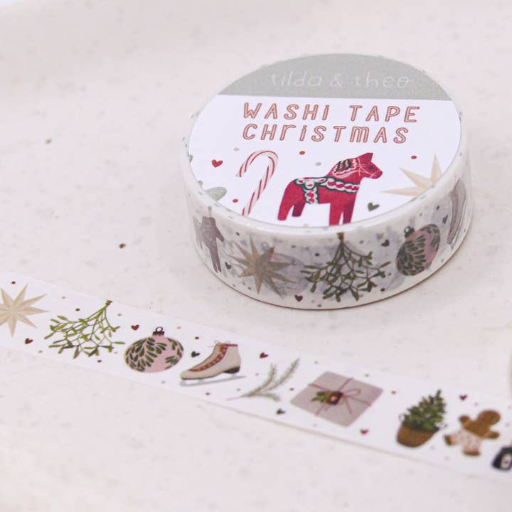 Tilda&Theo - Wholesale Washi Tape - Washi Tape Christmas - Masking Tape Sweden Jul1