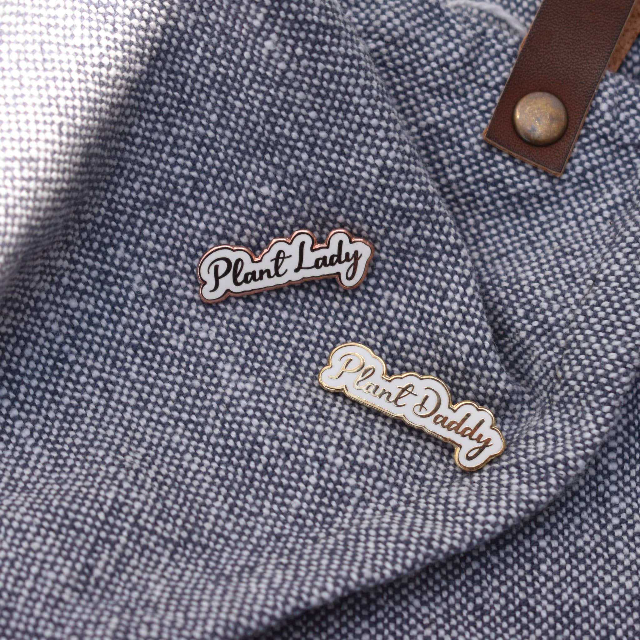 Plant Scouts - Wholesale Lapel Pin/Button - Plant Daddy Enamel Pin1