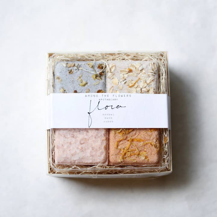 Among the Flowers - Wholesale Bath Bomb/Fizz - Flora Bath Cubes