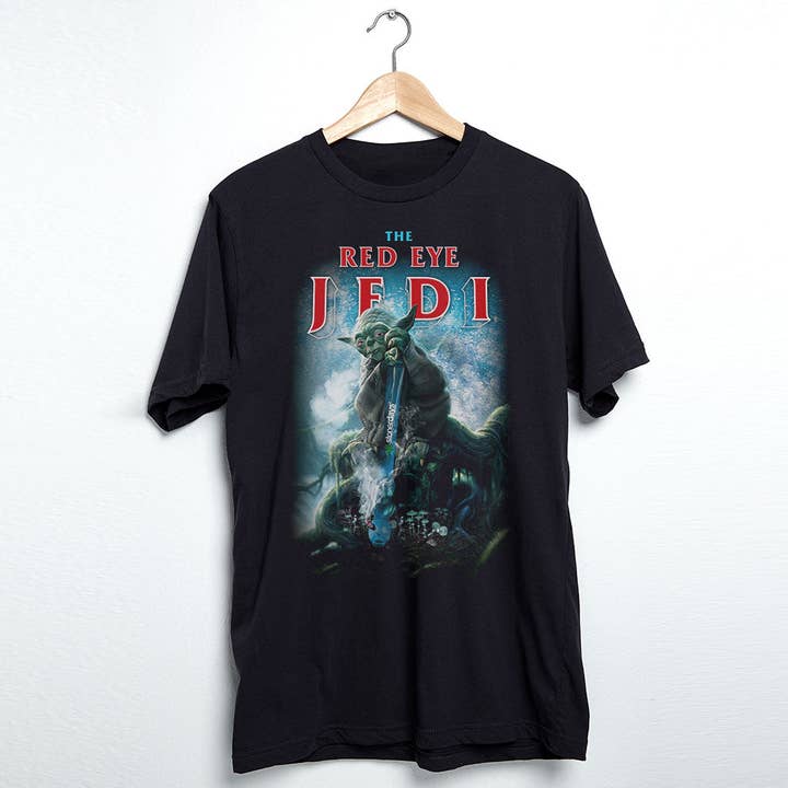 StonerDays Apparel - Wholesale Screen Printed T-Shirt - Men's - Red Eye Jedi