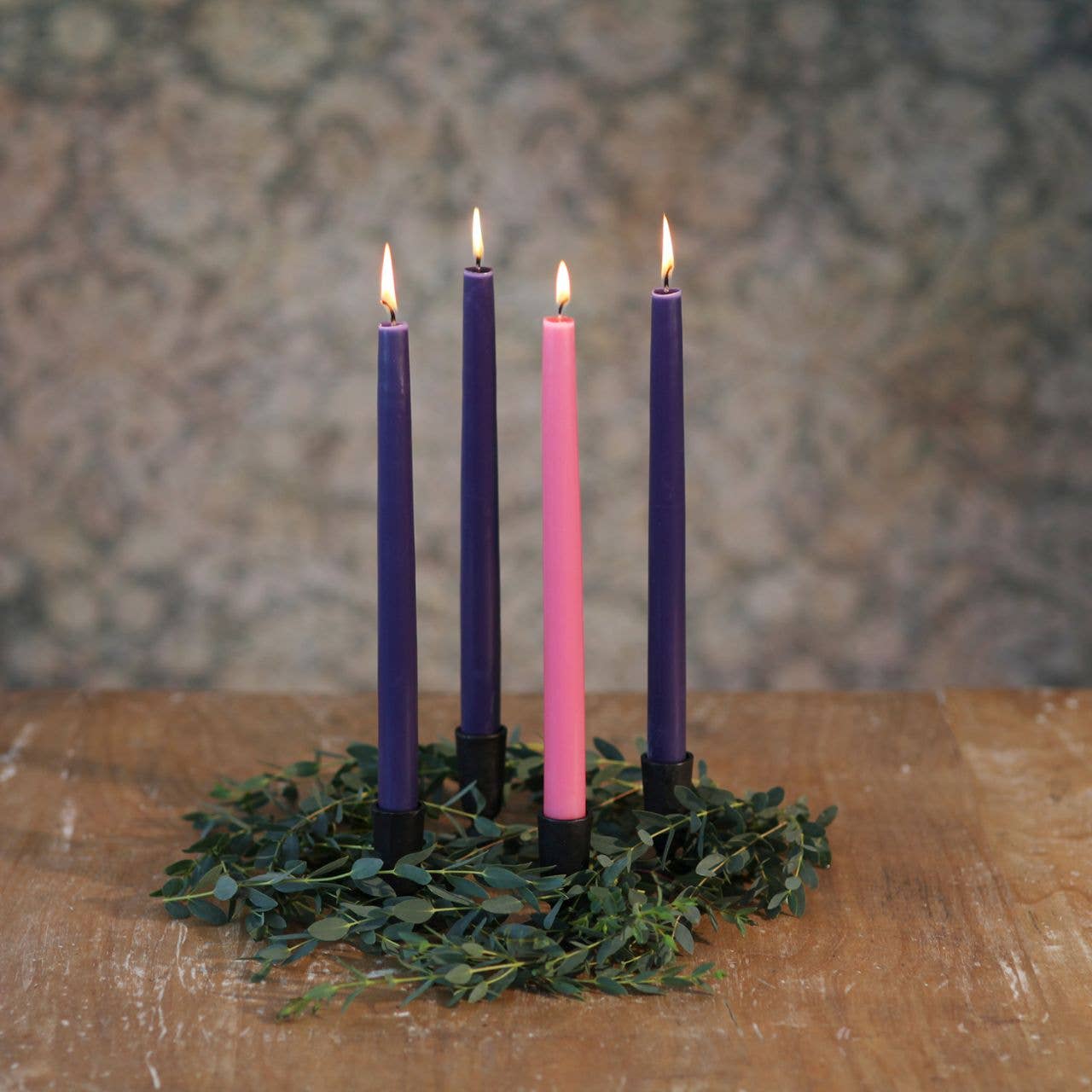 Big Dipper Wax Works - Wholesale Tapered Candle/Candlestick - Taper Candles – 100% Pure Beeswax – Advent 12” Hand-Dipped3