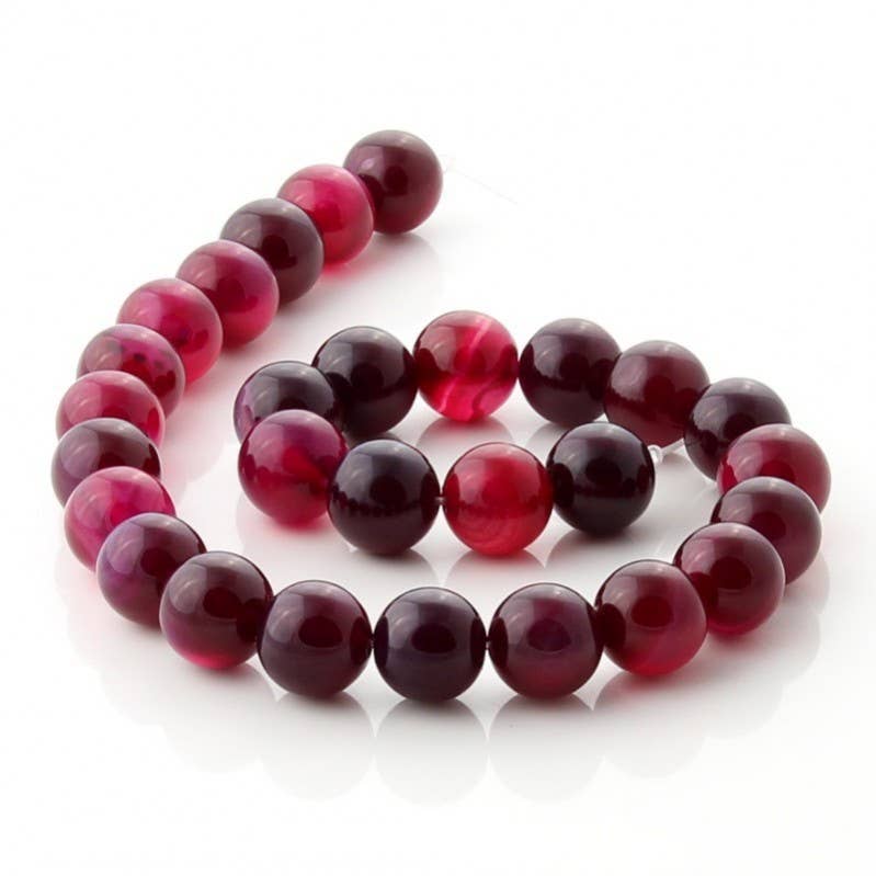 UniArt - Wholesale Beads - Cherry Agate Beads4