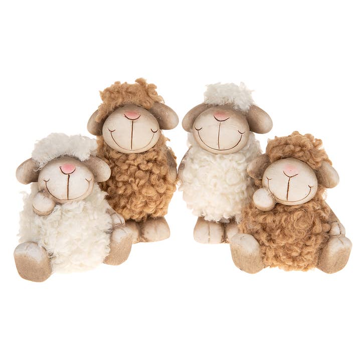 Fluffy Sheep Posing Small for wholesale by Joe Davies