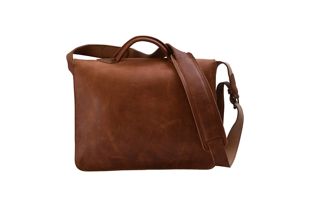 Lazarus Artisan Goods - Wholesale Briefcase - Unisex - Don Javier Briefcase | Leather Bag | Artisan Made | Ethical17