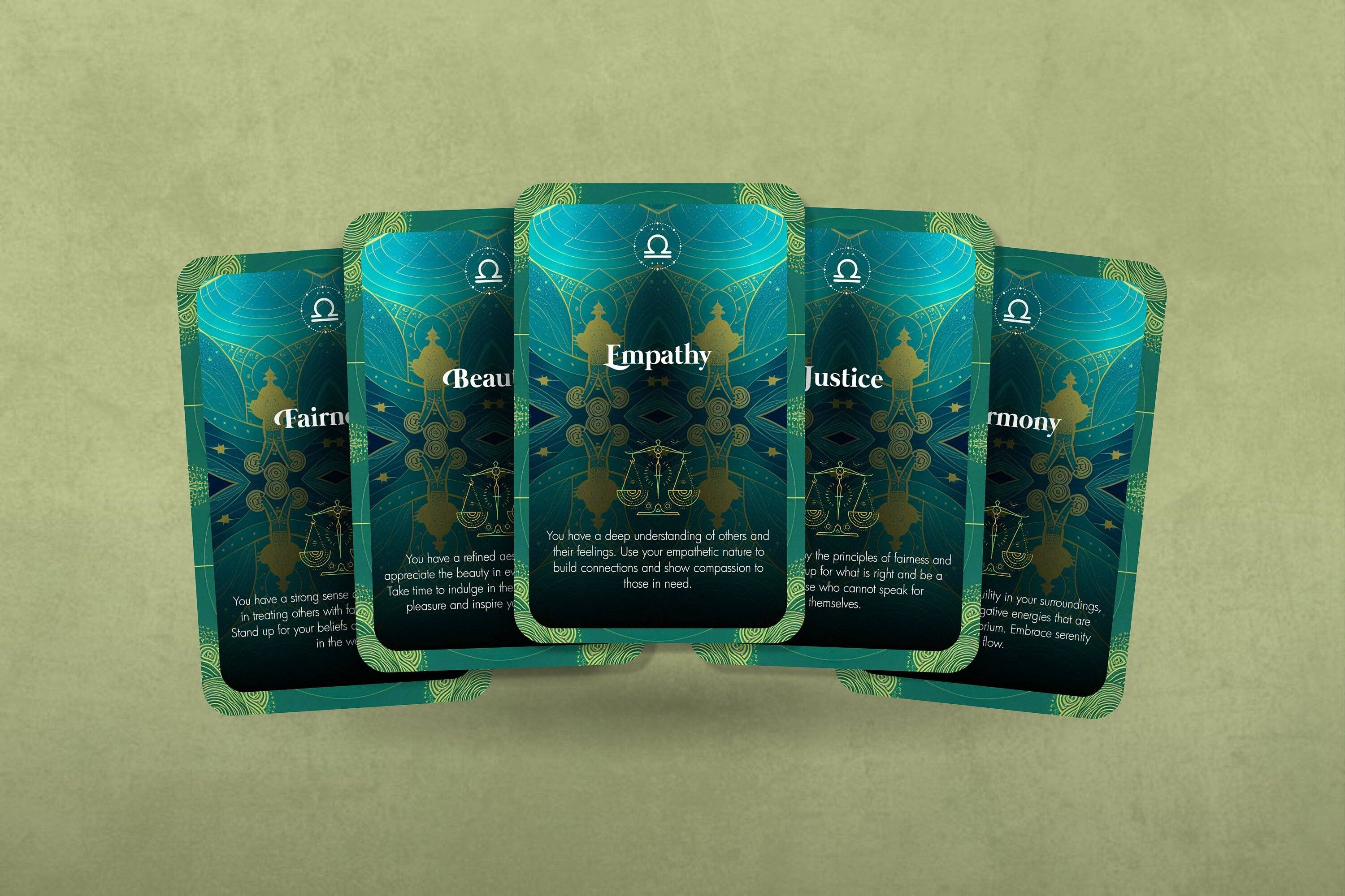 Ibiza Tarot USA - Venta al por mayor Cartas del tarot - El oráculo de Libra - El horóscopo místico8