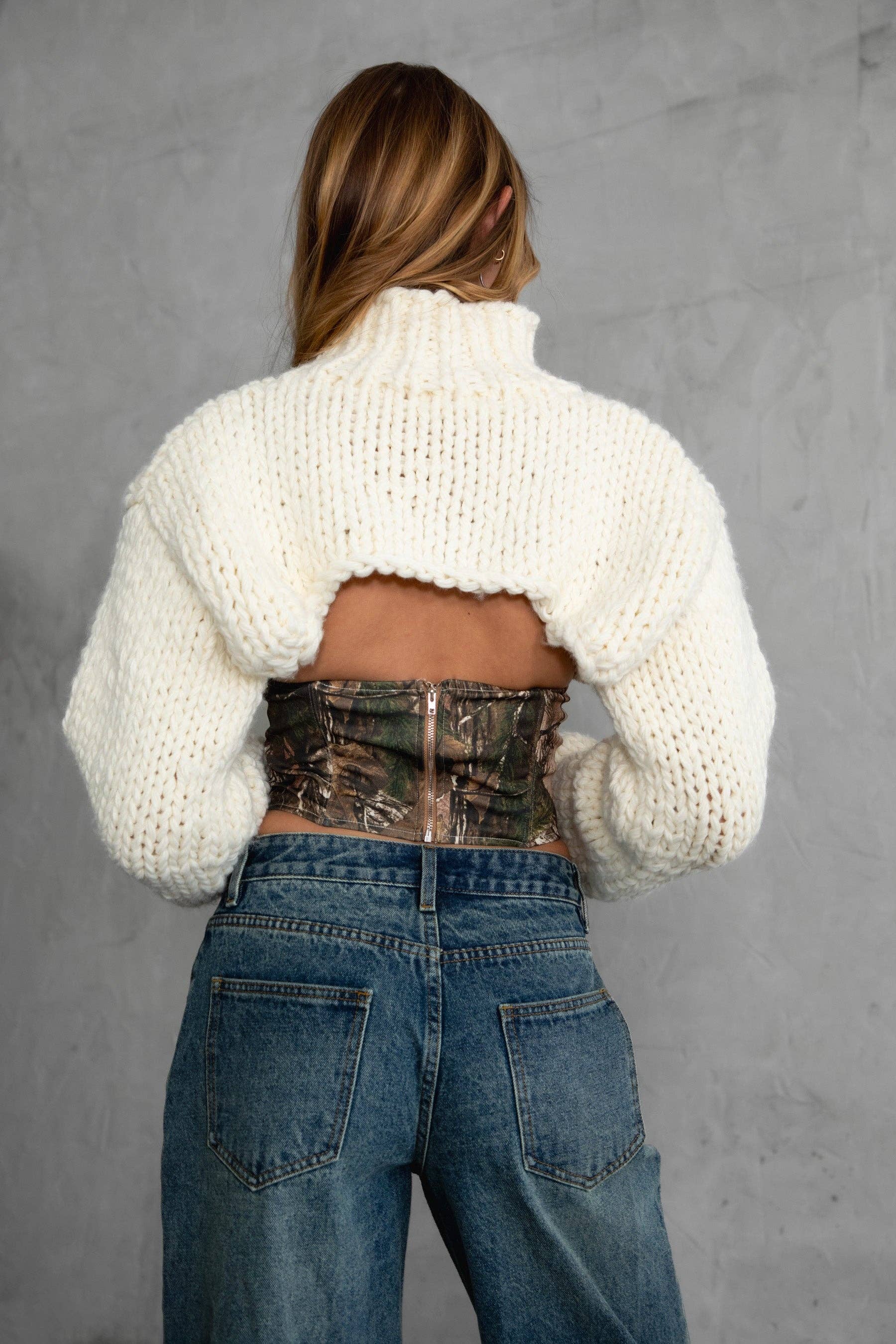 TICTOC - Vendita all'ingrosso Maglione tricot - Donna - Coprispalle in maglia CHRISTIE Heavy Gauge
 TC29112-CHRISTIE12