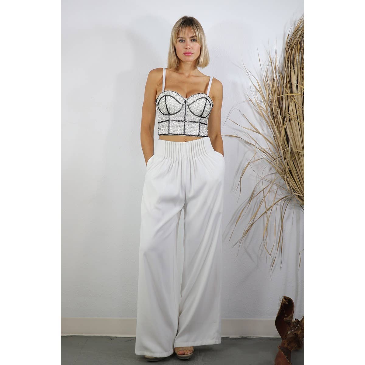 Mulla - Wholesale Bustier - Women's - RHINESTONE BUSTIER20