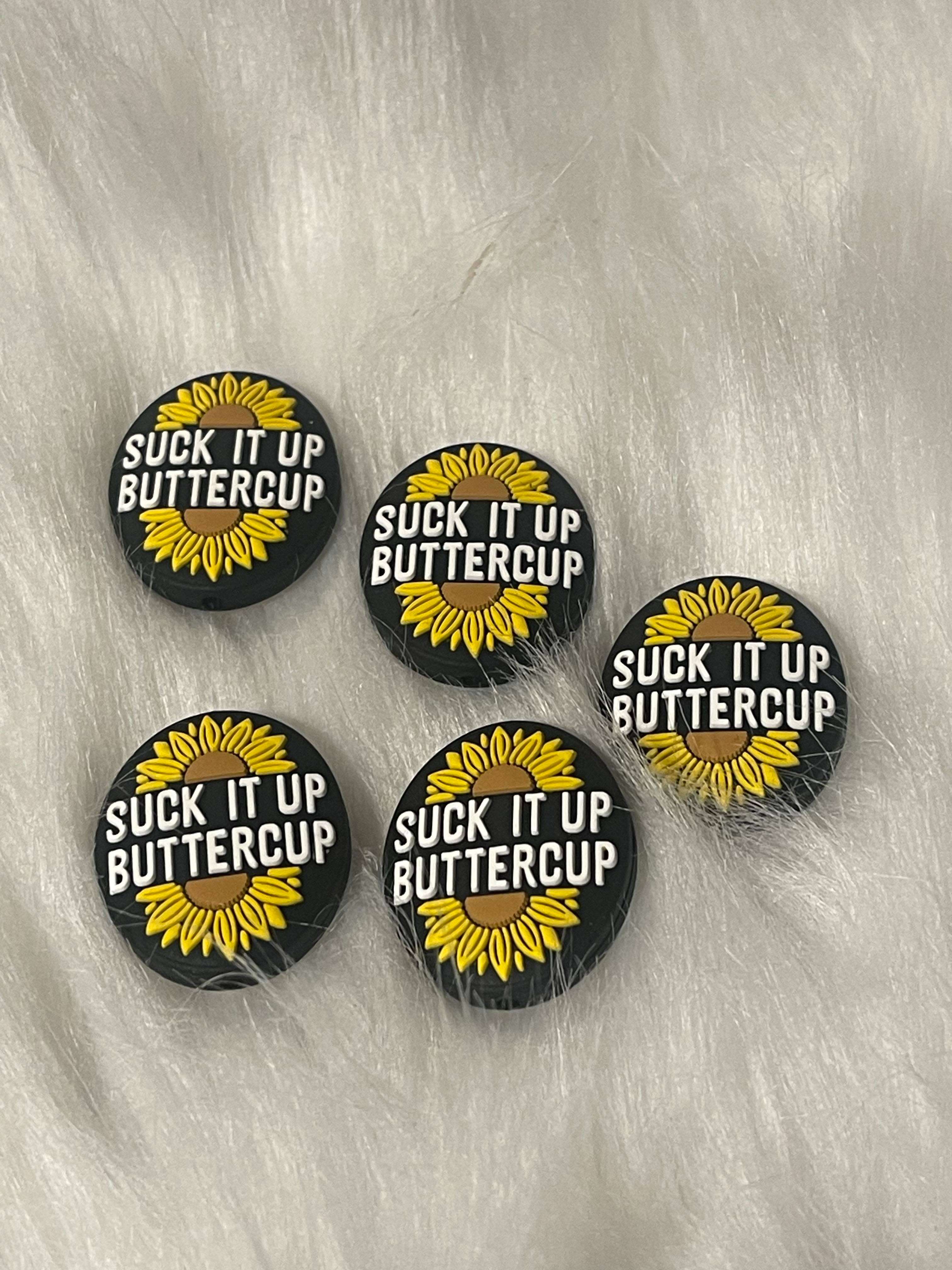 Button, badge WORK SUCKS