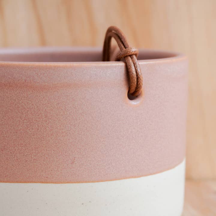 Shelby Page Ceramics - Wholesale Hanging Planter - Hanging Planter - Core Glazes11