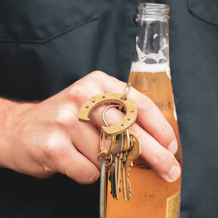 Son of a Sailor - Wholesale Keychain - Unisex - Lucky Horseshoe Keychain Bottle Opener / Brass or Steel