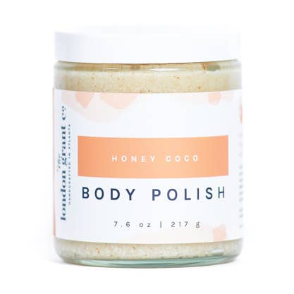 Honey Coco Body Polish - Full Size (7.6oz) for wholesale by London Grant Co.