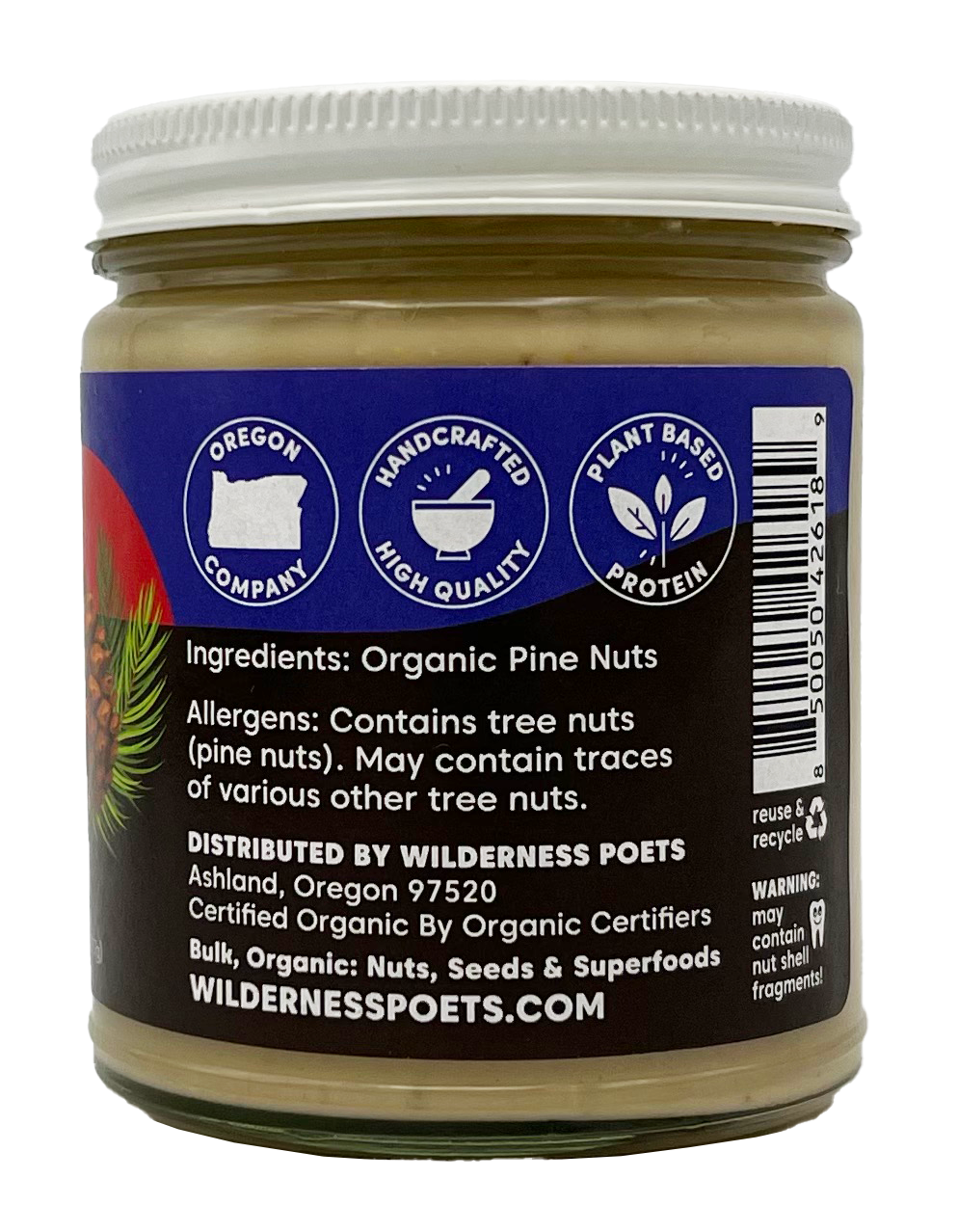Wilderness Poets - Wholesale Nut Butter - Organic Pine Nut Butter9
