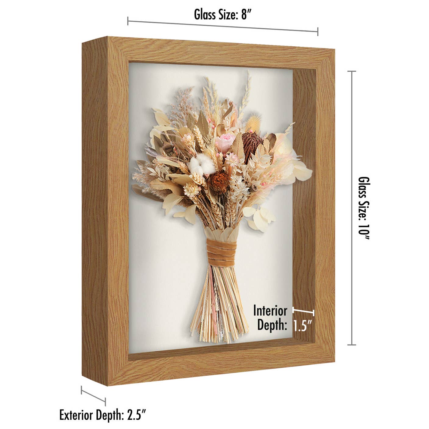 Americanflat - Wholesale Picture Frame - Americanflat Shadow Box Frame with Box Molding53