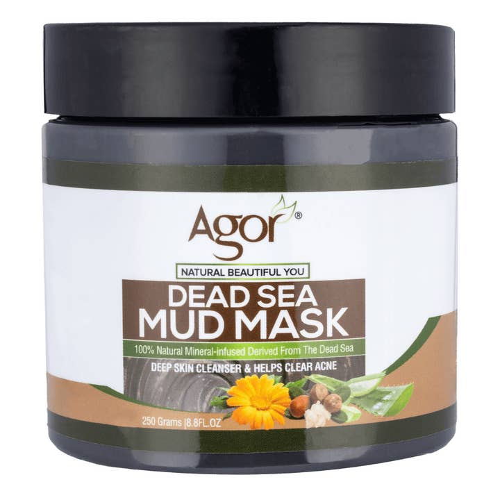 Agor - Wholesale Skincare Face Mask - Agor Natural Dead Sea Mud Mask (250g)