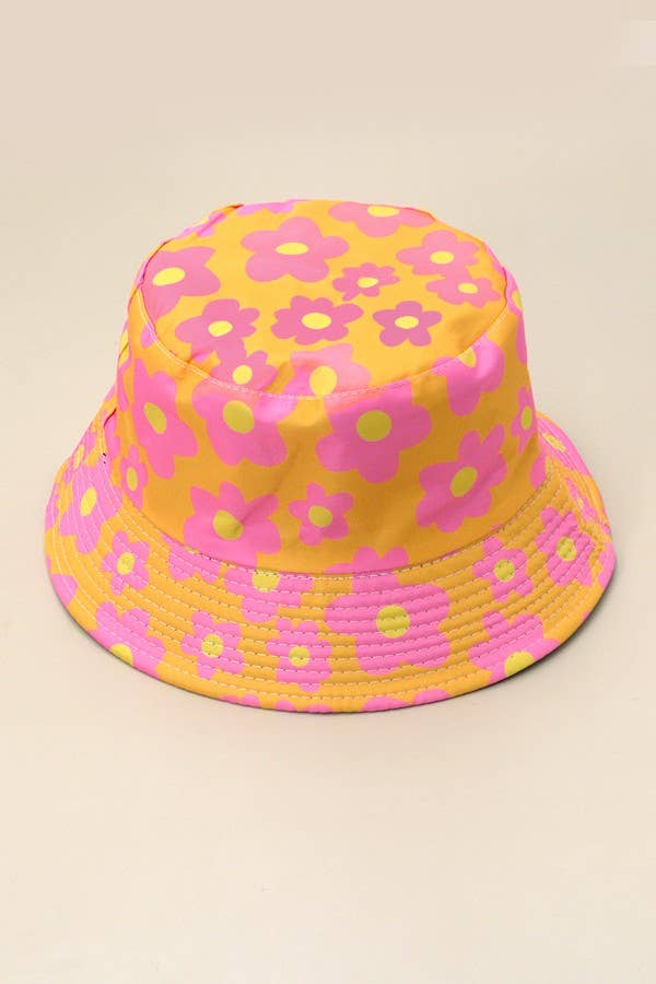 JOSSLYN by wall to wall - Wholesale Bucket Hat - Women's - FLORAL BUCKET HAT | 40HW7172