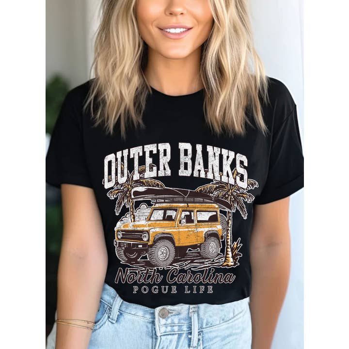 OUTER BANKS BEACH GRAPHIC TSHIRTS and other Purchase Wholesale outer banks. Free Returns & Net 60 Terms on Faire trending on Faire.