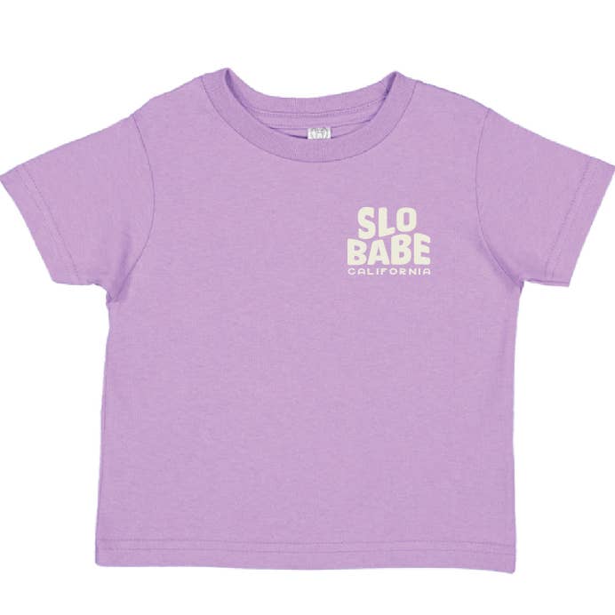 Camiseta SLO Babe: Lavanda para venta al por mayor de AnglinMade
