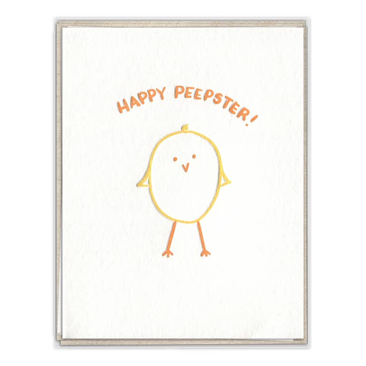 Happy Peepster - Juego de cartas en caja de Pascua para venta al por mayor de INK MEETS PAPER