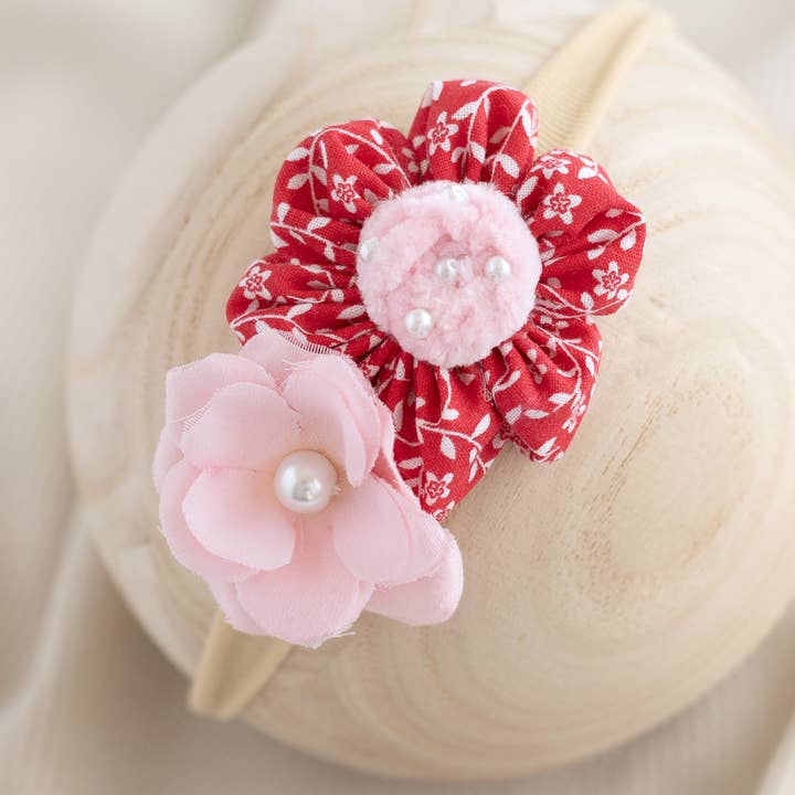 Flower Headband - Piger pandebånd - Pandebånd - Baby pandebånd for engroshandel hos Girls' Dream