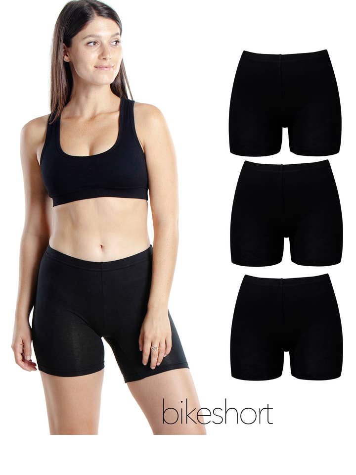 Lot de 3 shorts de vélo Emprella pour femmes pour la vente par EMPRELLA