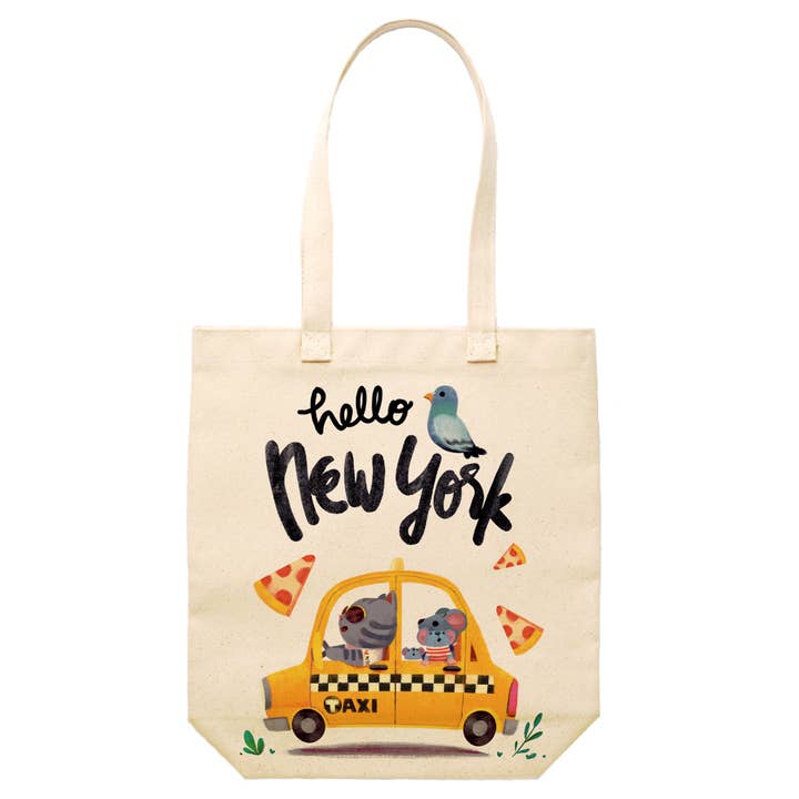 New York Tote Bag for wholesale by The Little Red House