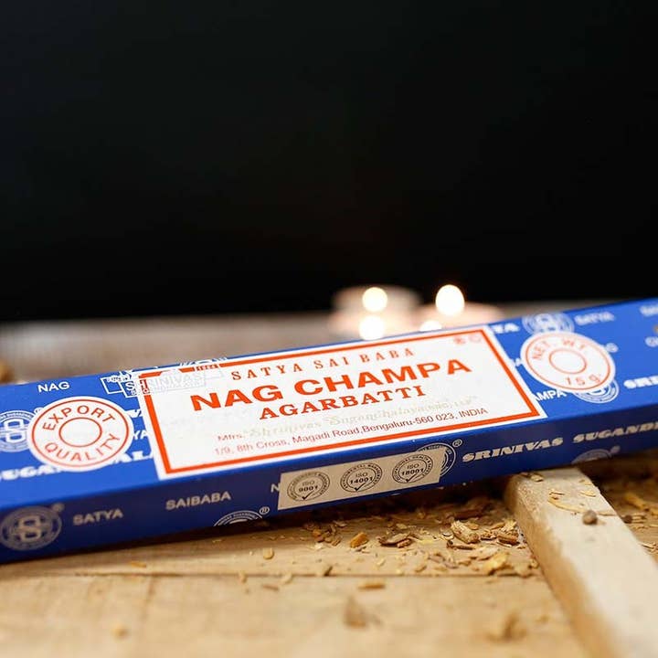 12 confezioni di incenso Nag Champa da 15 g per la vendita all'ingrosso da parte di Ethike.eu