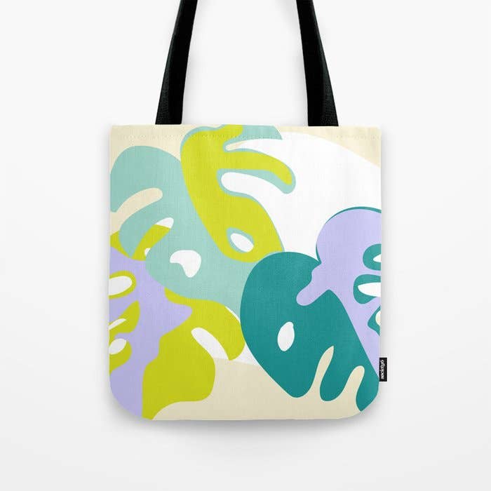 DANESSA - Wholesale Tote Bag - Women's - Tropical Plants Tote Bag7
