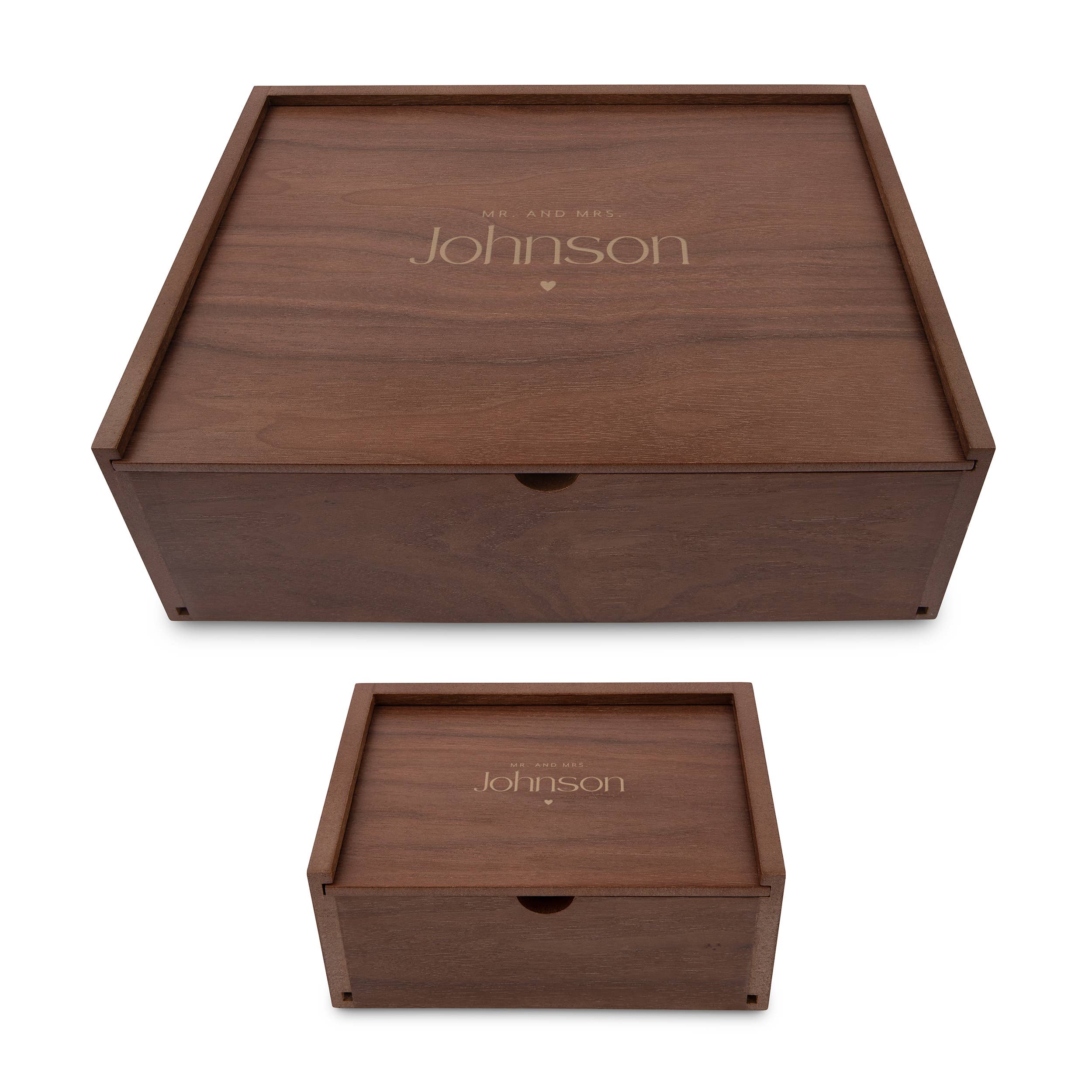 Weddingstar Inc. - Wholesale Decorative Box - Wood Gift Box w/ Sliding Lid - Tiny Heart4