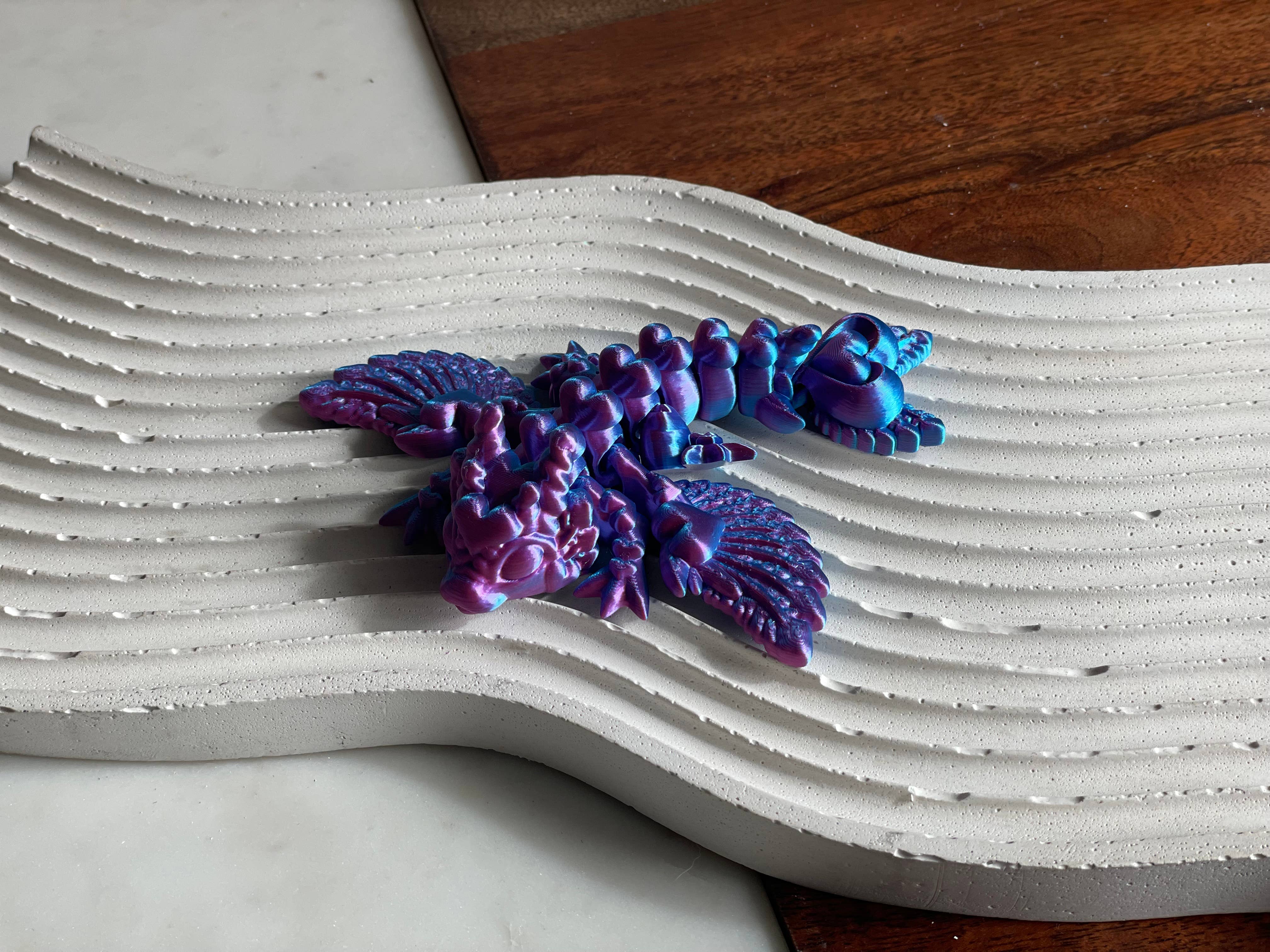 Cloud Nine 3d Studio - Wholesale Fidget Toy - Kids - Mini Heart Dragon, Love Dragon Tadpole, Pocket Pet, Fidget4