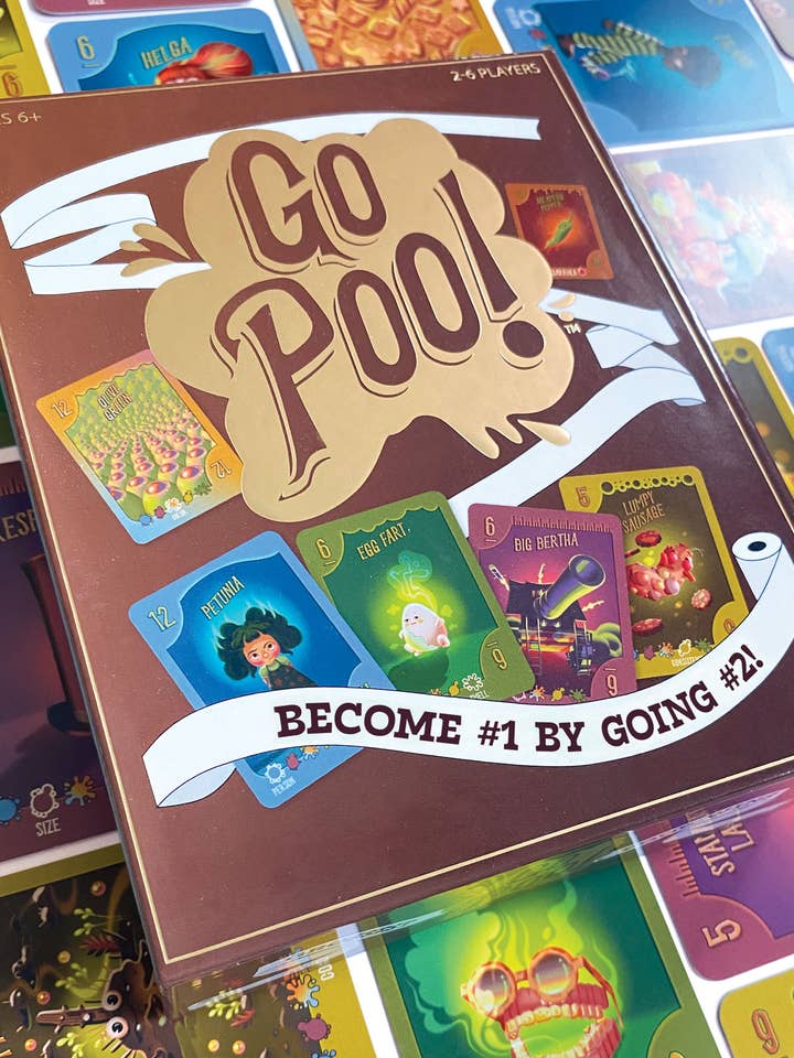 Go Poo! The Game for wholesale by Paper House Productions