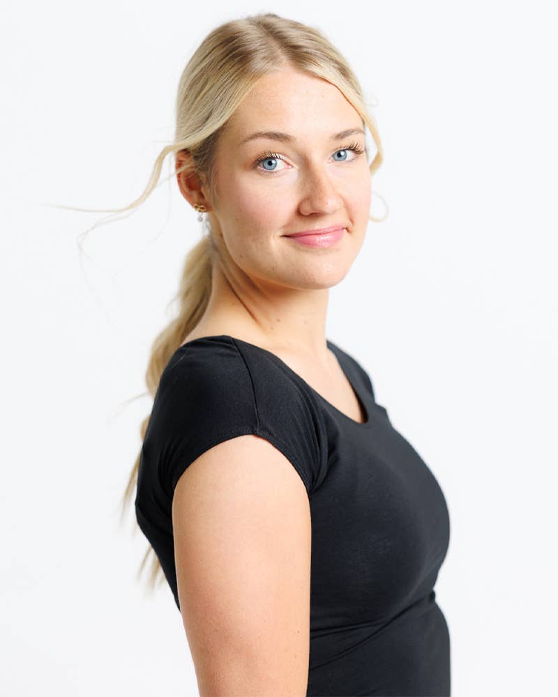 Downeast - Wholesale T-Shirt - Women's - Essential Basic Layering Short Sleeve Scoop Neck Tee11