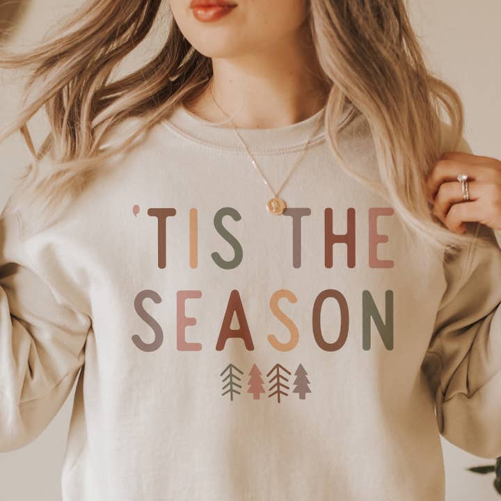 'Tis the Season jultröja för kvinnor för wholesale av The Funnel Cake Tree