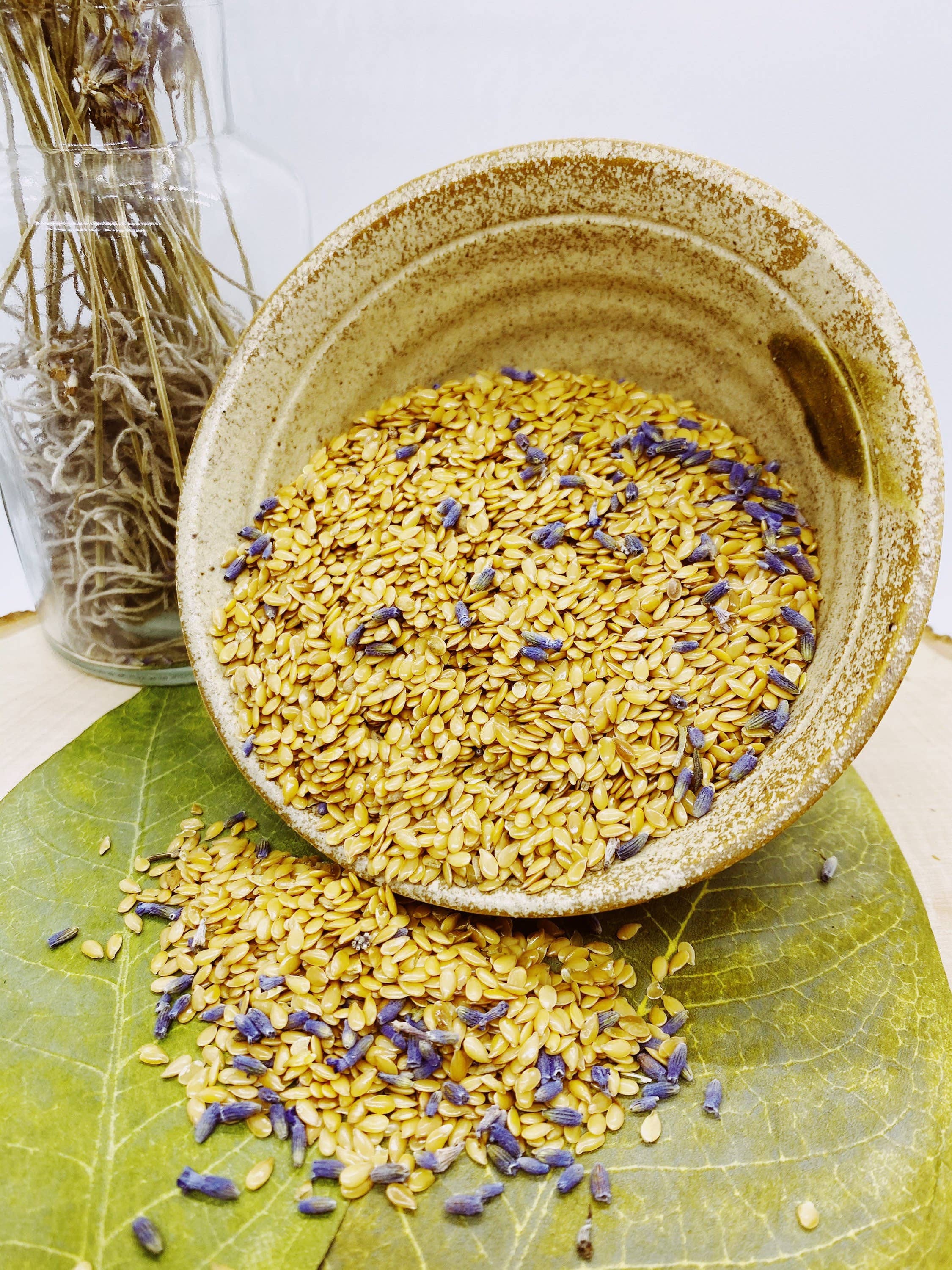 Wellness & Oils – wholesale Varm/kall kompress – Lavendel Neck Wrap Varm och kall terapi Lavendel Polka Dots3