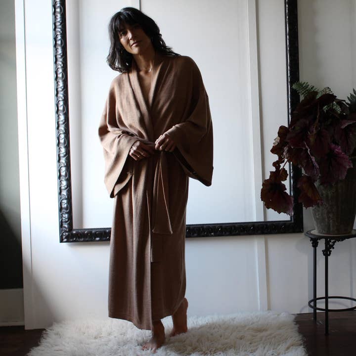 Sandmaiden - Wholesale Robe - Women's - Merino Wool Kimono Robe