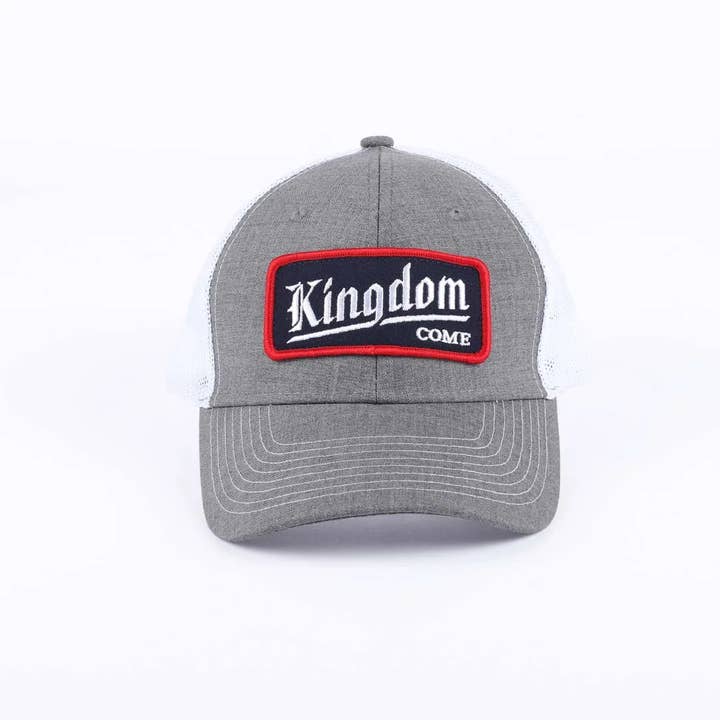 Cap Kingdom Come Grey for wholesale by Swanson Christian Products