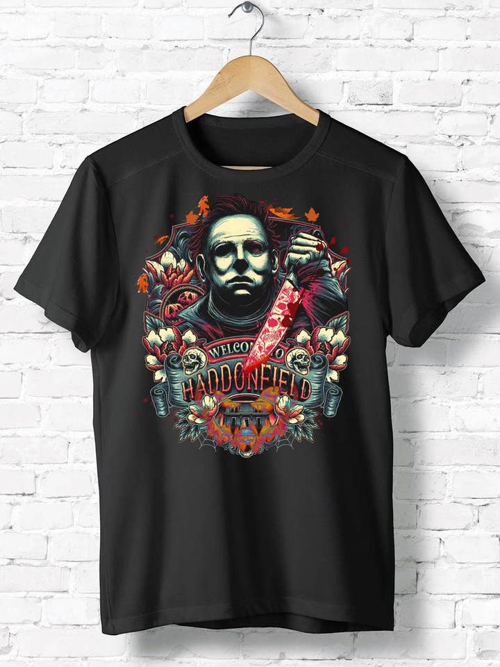 Chemise Michael Myers, Personnages de films d'horreur Chemise Halloween pour la vente par iBuyCanvas