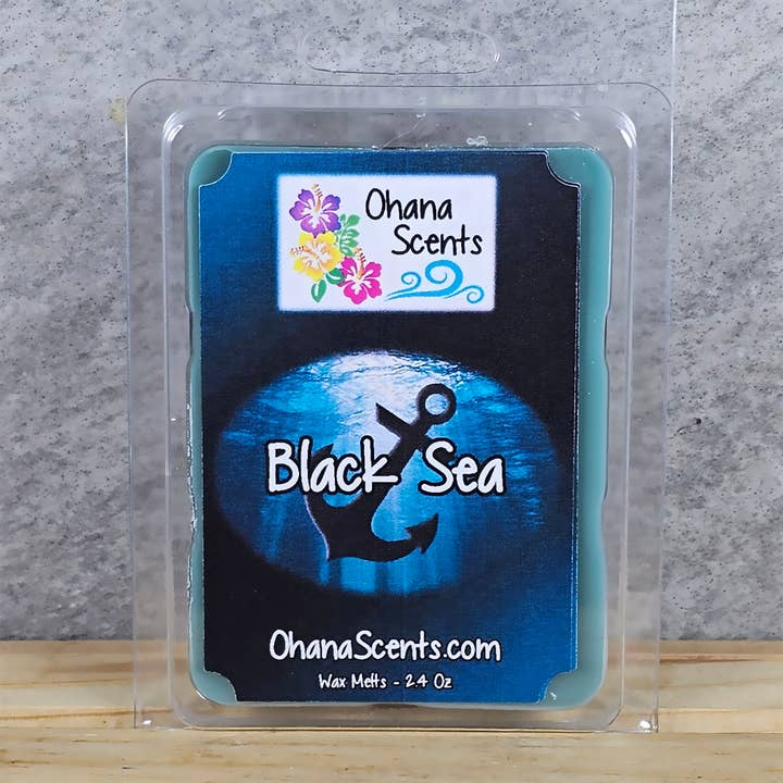 Black Sea Scented Wax Melts for wholesale by Ohana Scents