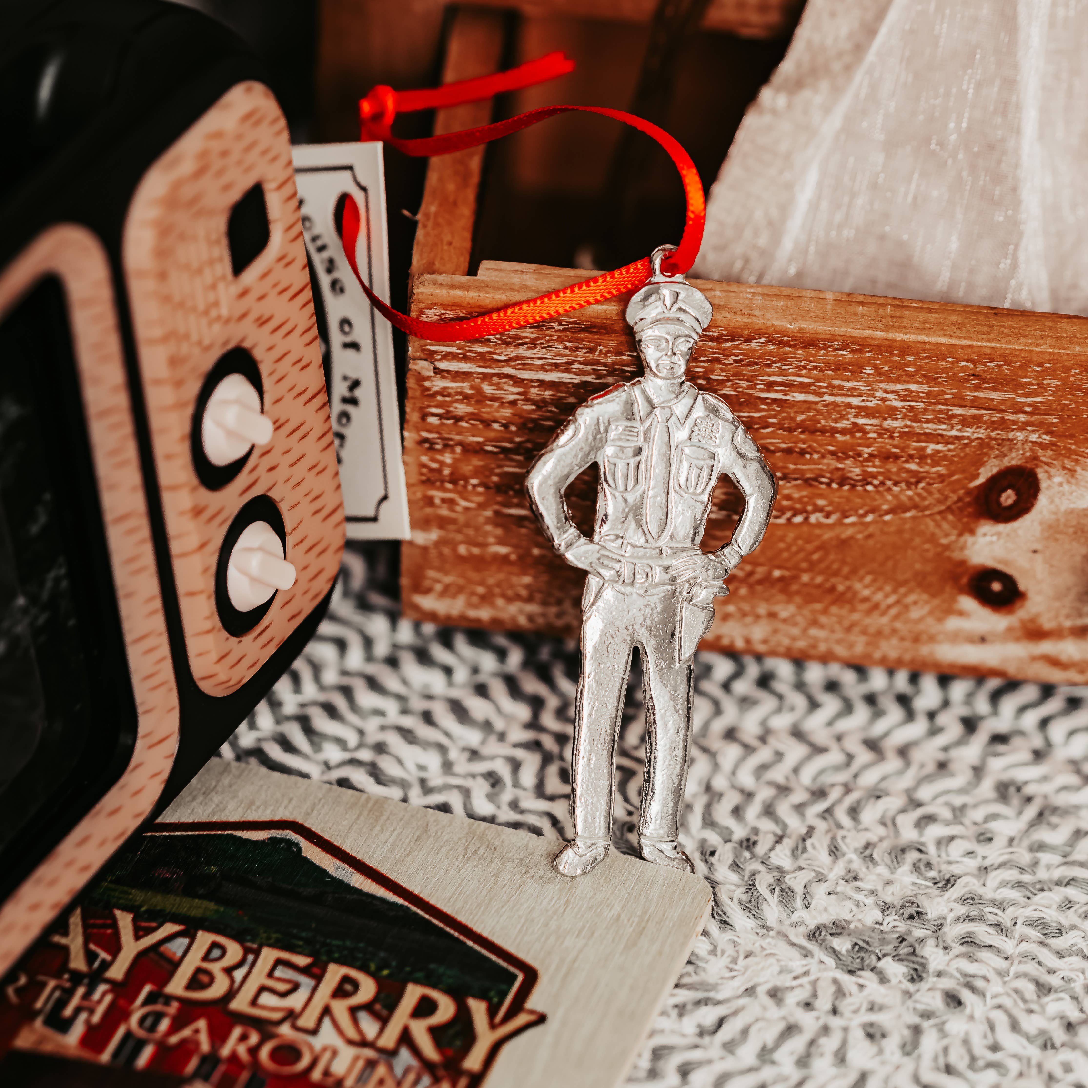 House of Morgan Pewter – Großhandel Verzierung – Mayberry Gifts - Sheriff - Andy Opie - Weihnachtsschmuck12