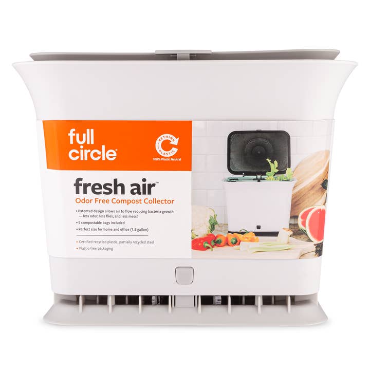 Full Circle Home - Wholesale Kitchen Tool/Gadget - Fresh Air Odor-Free Compost Collector