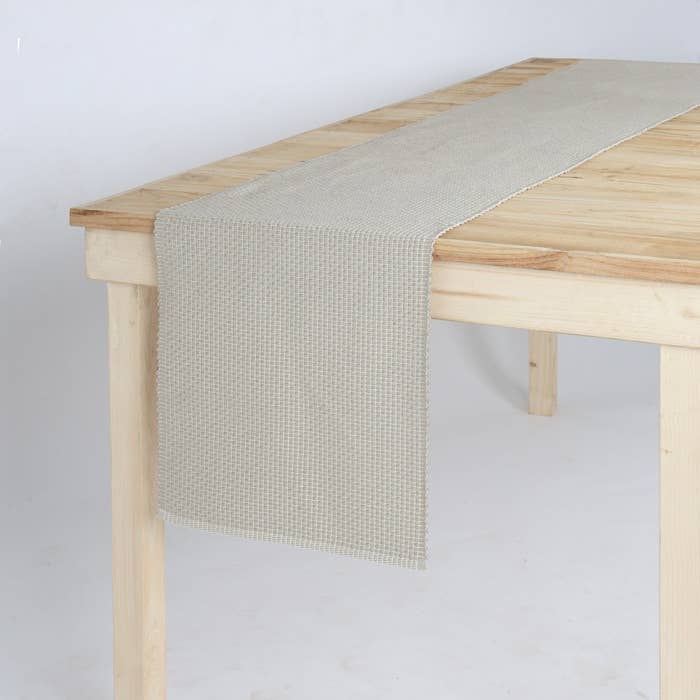Heavy Weave Runner - Taupe 60" L for wholesale by Raine & Humble