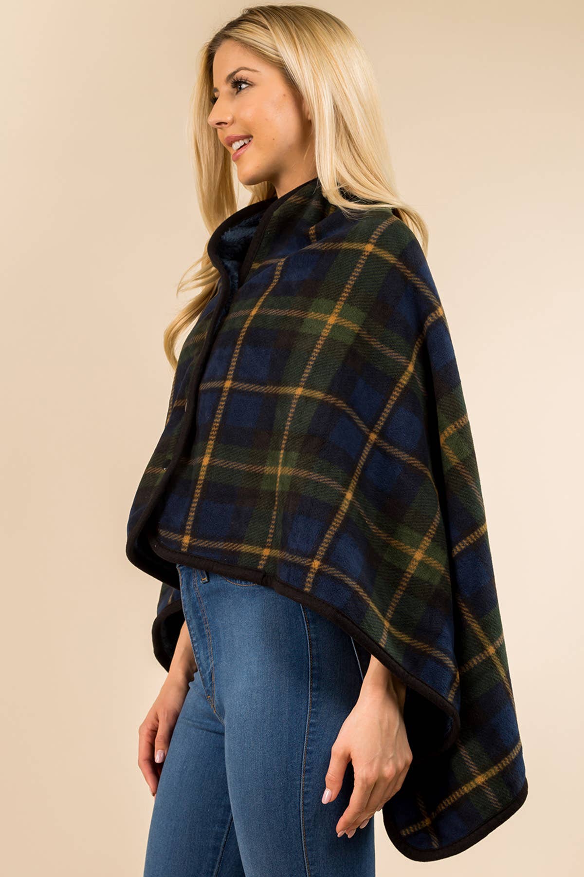 Suzie Q USA - Venta al por mayor Chal - Mujer - Mantón de manta a cuadros7