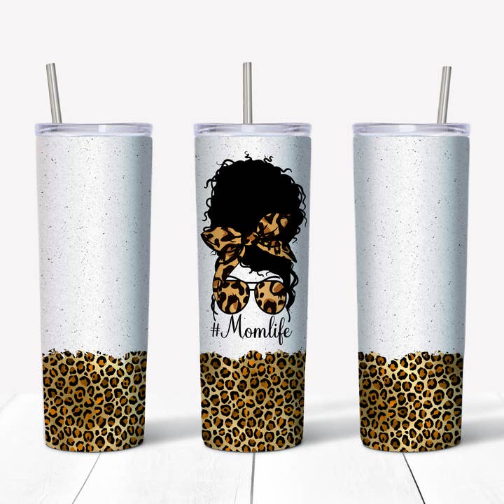 Leopard Mom Life 20 Oz Tumbler Perfect for Mother’s Day! for wholesale by Perfectly Diverse Trendz, LLC