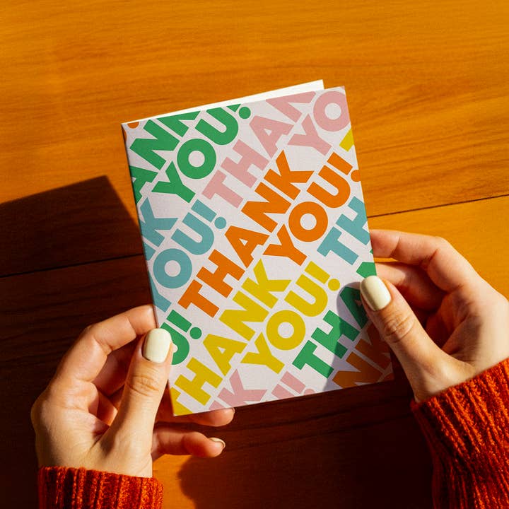 paper&stuff - Wholesale Thank You Card - Thank You! Card1