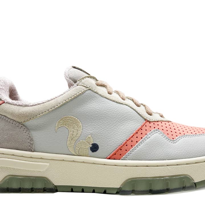 Pink thies ® Eco Cup Sneaker vegan coral flash for wholesale on Faire