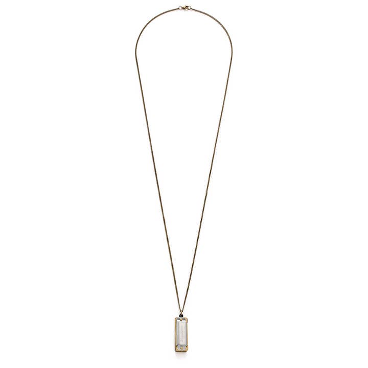 Amano Studio - Wholesale Pendant/Charm Necklace - Harmonica Sola - Silver2