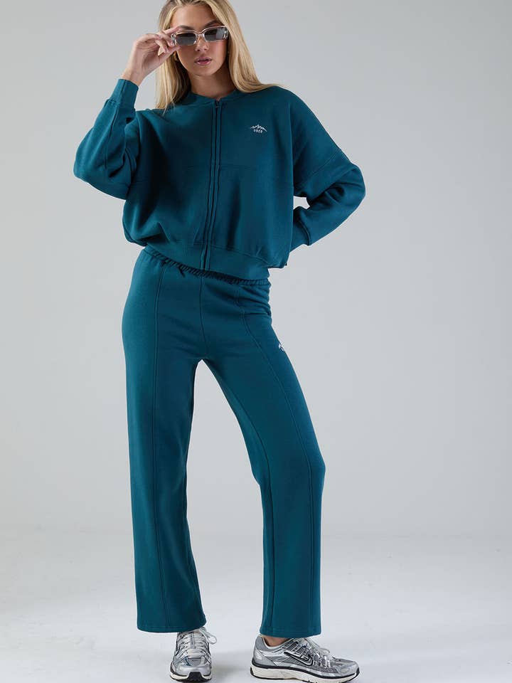 The Apex Tracksuit in Teal for wholesale by USCO