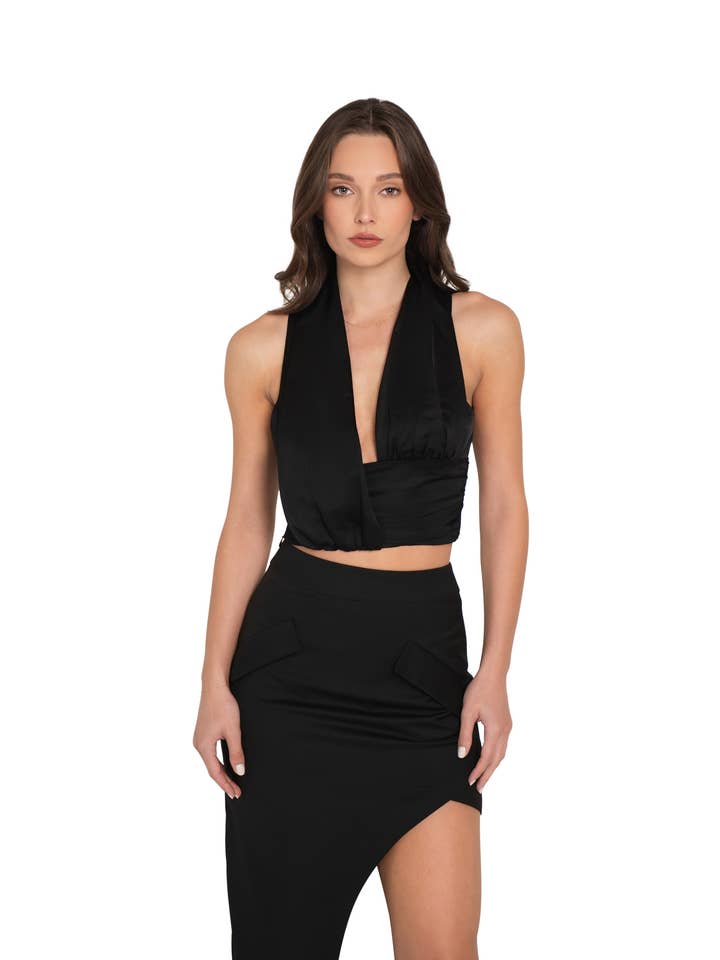 Blair Drape Top for wholesale by Cornejo Brand