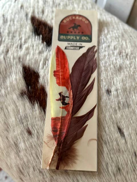 Buckaroo Supply Company - Wholesale Hat Accessory - Women's - Desert Cowboy Hat Feather - Western Hat Accessory2
