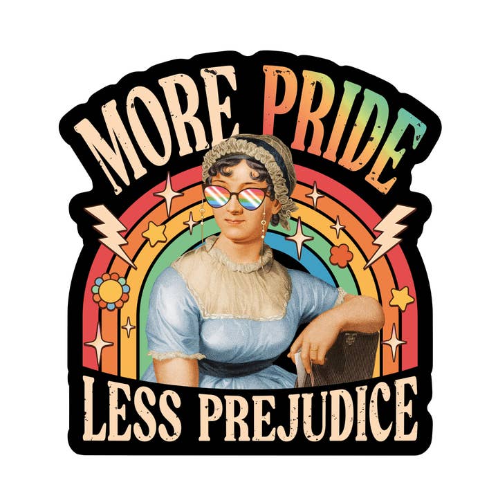 LGBTQ Rights Pride Equality High Quality Vinyl Sticker for wholesale by Juju and Moxie